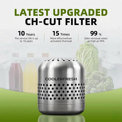 CoolerFresh – Fridge Odor & Bacteria Purifier